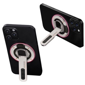 Vena Magsafe Phone Grip, Magnetic Phone Ring Holder, Magsafe Stand & Grip Kickstand for Phone Case, Magsafe Magnetic Ring for iPhone, White - 1 of 4