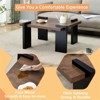 RISOKEYS 31.5" Square MDF Coffee Table - Mid Century Modern Coffee Table for Living Room, Office, and Leisure Area - 4 of 4
