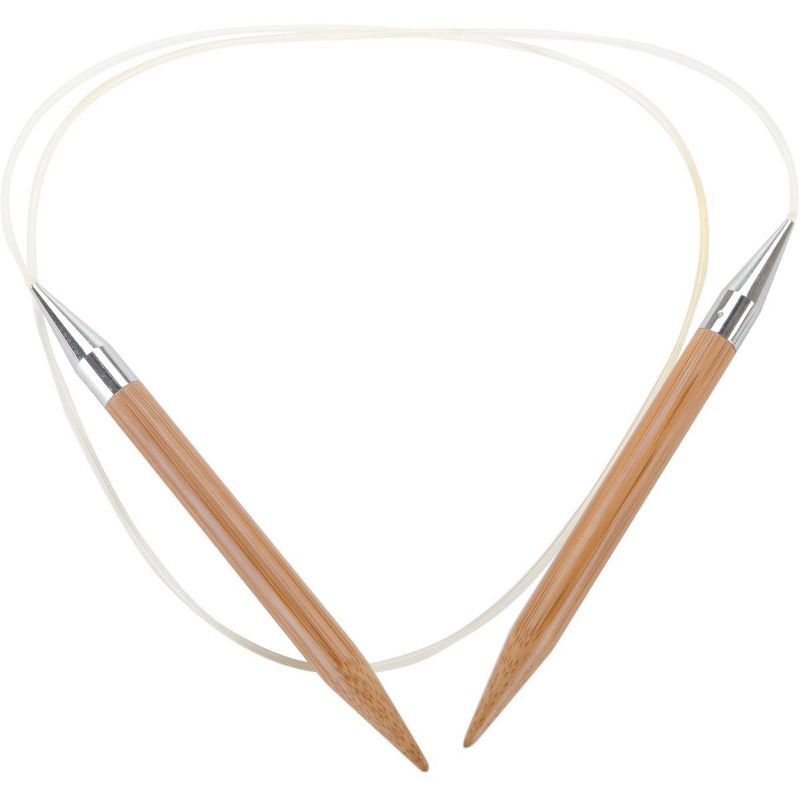 ChiaoGoo Bamboo Circular Knitting Needles 40"-Size 19/15mm, 1 of 2