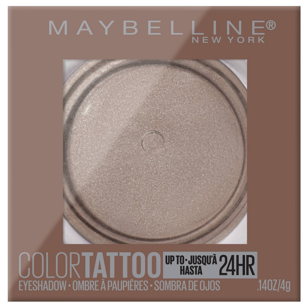 Photos - Other Cosmetics Maybelline MaybellineColor Tattoo Eye Shadow High Roller - 0.14oz: Crease & Fade Resi 