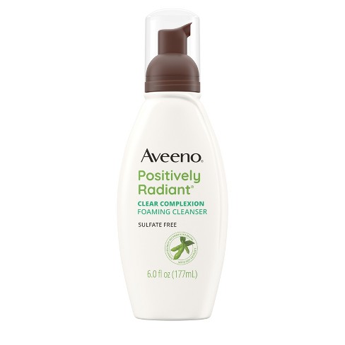 Aveeno Clear Complexion Foaming Cleanser - Unscented - 6 fl oz - image 1 of 4