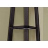 Bookshelf, Bookcase, Etagere, Corner, 5 Tier, 72"h, Office, Bedroom, Brown Laminate, Contemporary, Modern - 3 of 4