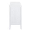 NicBex Retro Decorative Storage Cabinet, Sideboard Buffet Cabinet with Storage Pantry Cabinet with Circular Groove Design for Entryway, Living Room - 3 of 4