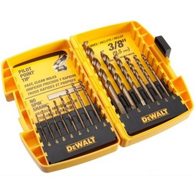 DEWALT 14-Piece Pilot-Point Twist Drill Bit Assortment