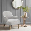 Jada Upholstered Accent Chair Light Gray - Martha Stewart - image 2 of 4