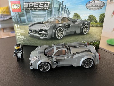 LEGO Speed Champions Pagani Utopia 76915 Kit de construcción de modelos de  juguete de coche de carreras, hipercoche italiano, vehículo de carreras