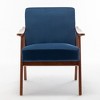CAVINAS Accent Chair Comfy Chair Lounge Chair with Microfiber Upholstery and Solid Wood Frame for Living Room, Bedroom - 2 of 4