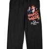 Zootopia 2 Hopps and Wilde Men's Black Sleep Pajama Pants - 2 of 4
