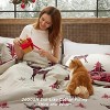 Festive Christmas Comforter Set, Cozy Bedding Set with Comforter & Pillow Shams-Twin/Queen/King Size - 2 of 4