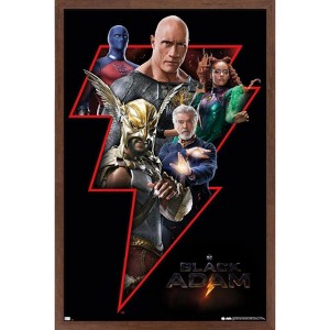 Trends International DC Comics Movie Black Adam - Group Framed Wall Poster Prints - 1 of 4