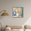 Art Remedy Vase of Spring Flowers Chic Farmhouse Wall Art Framed - 2 of 4