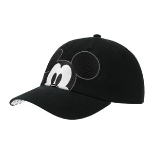 Disney Peekaboo Mickey Black Unstructured Baseball Cap - 1 of 4