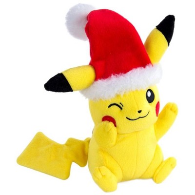 pikachu christmas plush