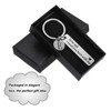 Unique Bargains Stainless Steel Personalized Durable Keychain with Gift Box 1 Set - 4 of 4