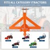 3 Point 2" Hitch Receiver, Quick Hitch for Category 1 Tractors, Tractor Attachments - 4 of 4