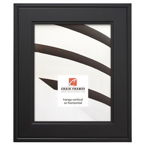 Contemporary Inspirations Satin Black Picture Frame - 1 of 4