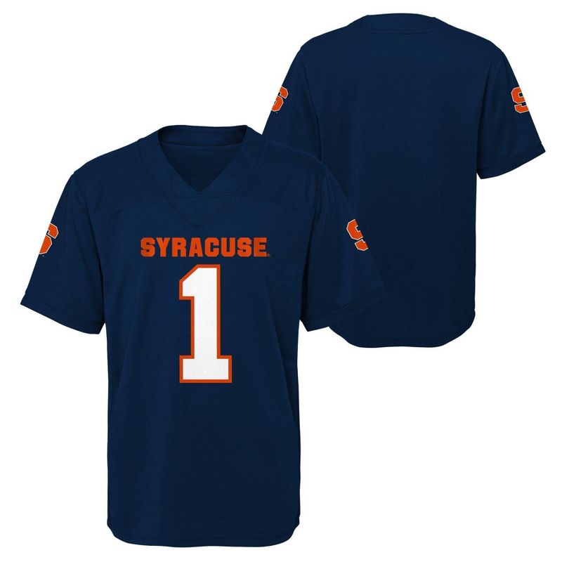 NCAA Syracuse Orange Boys&#39; Short Sleeve Toddler Jersey, 1 of 4