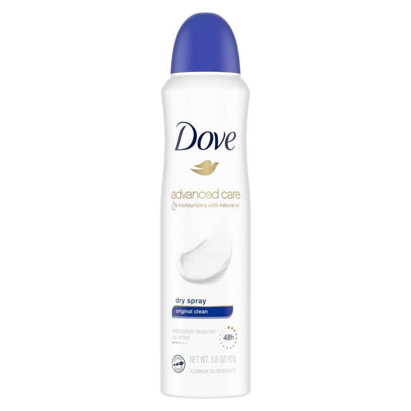 Dove Beauty Original Clean 48-Hour Antiperspirant &#38; Deodorant Dry Spray - 3.8oz, 3 of 9