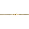 Black Bow Jewelry 1.75mm 14k Yellow Gold Classic Solid Rope Chain Necklace - 4 of 4