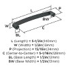 Amerock Rift Cabinet or Drawer Pull - 4 of 4
