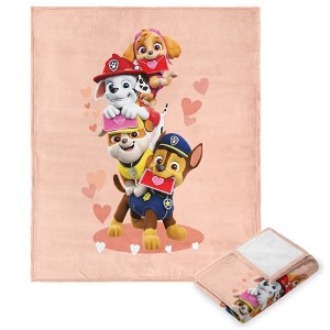 Nickelodeon Paw Patrol Friends For Life Silk Touch Throw Blanket 50x60 Inches - 1 of 4