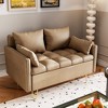 44.5 Inch Small Modern Loveseat Sofa Couch with Storage Under Seat Cushion - 3 of 4