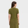 Women's Short Sleeve Cozy Knit T-Shirt - A New Day™ - 2 of 3