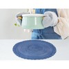 REGALWOVEN Rustic Dining Table Decor Indoor Outdoor Washable Wipe Clean Kitchen Placemats 6 Pcs - 4 of 4