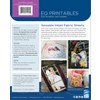 EQ Inkjet Printable Cotton Lawn Fabric Sheets 8.5"X11"-6/Pkg - 2 of 4