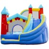 Outsunny 4 in 1 Inflatable Bounce House Kids Bounce Castle Include Trampoline, Slide, Water Pool, Climbing Wall with Carrybag, Repair Patches - 4 of 4