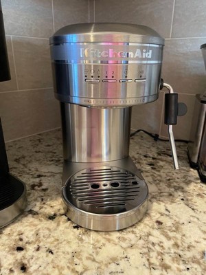 Kitchenaid Semi-automatic Espresso Machine - Brushed Stainless Steel ...