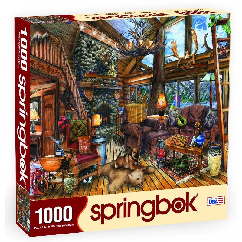 Springbok The Hunting Lodge Puzzle 1000pc, 3 of 5