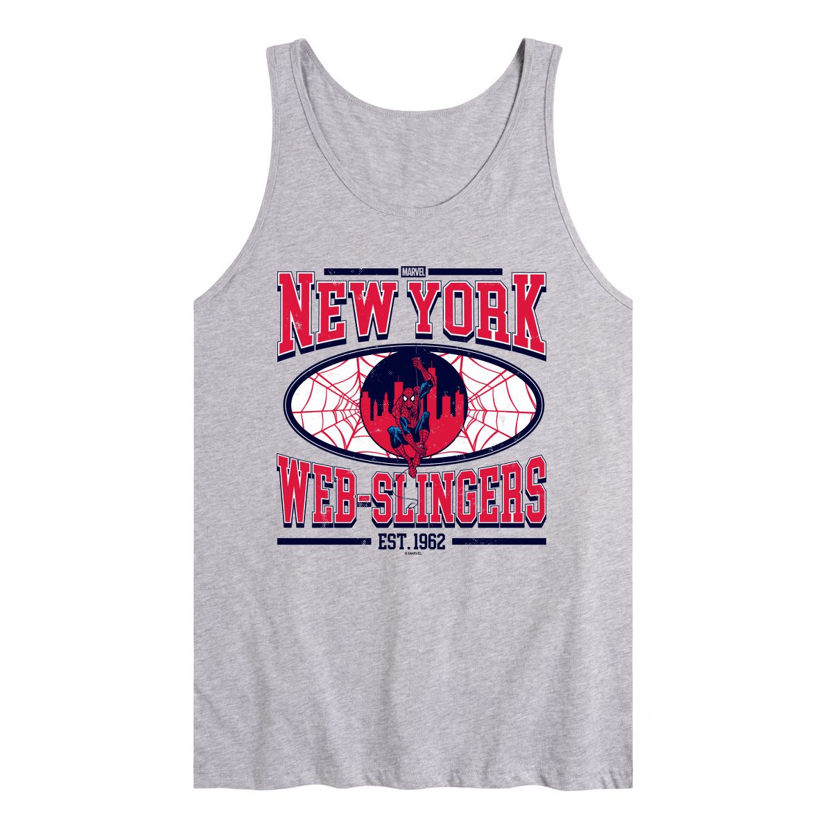 Men's - Marvel - New York Web Slingers Graphic Tank Top