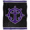 University Of Portland Logo Dots Silky 50x60 Blanket, 1 Sided - 2 of 4