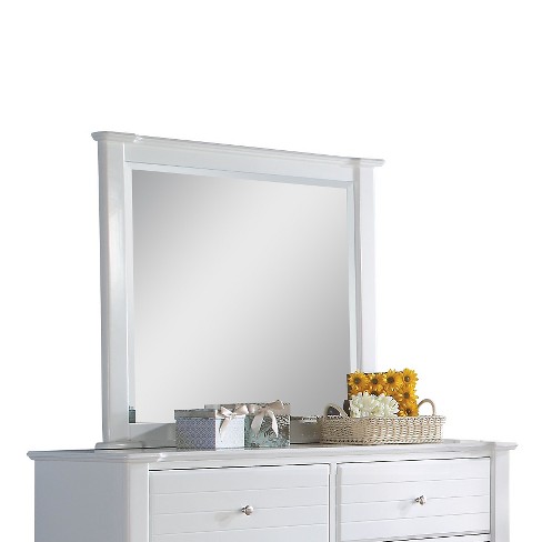 Mallowsea Kids Dresser Mirror White Acme Furniture Target