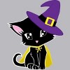 Men's Design By Humans Halloween Cat By AdrianaOliveira Tank Top - 2 of 4