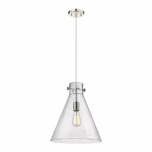 Newton Cone - 1 Light Pendant In Industrial Style-16.5 Inches Tall and 14 Inches Wide - 1 of 1