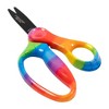 Fiskars 5" Non-Stick Deco Point Kids' Scissors Rainbow - 3 of 4