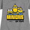 Girls' - Despicable Me Minions - Minions On Tour Graphic Short Sleeve Fleece Dress - 2 of 4