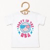 The Juniper Shop SmileyWorld Party In The USA Toddler Short Sleeve Tee - 2 of 4