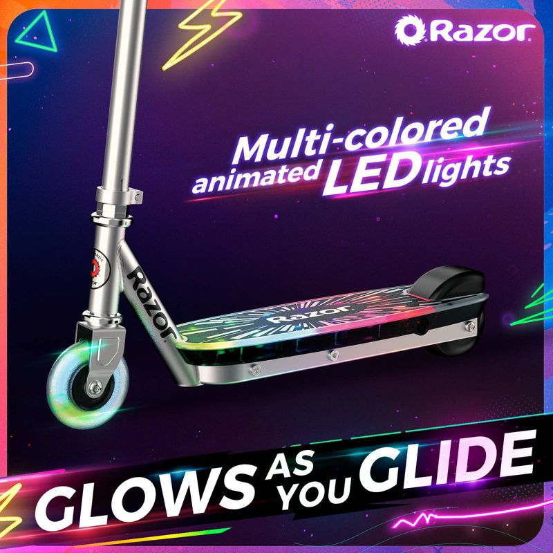 Razor Color Rave Electric Scooter - Black, 4 of 13