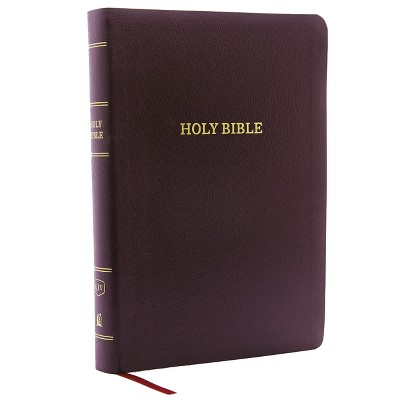 Kjv, Reference Bible, Giant Print, Bonded Leather, Burgundy, Red Letter ...