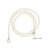 Unique Bargains 1 Pc Faux Pearl Handbag Strap White - 2 of 4