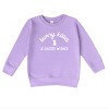 The Juniper Shop Bunny Kisses Easter Wishes Bunny Toddler Sweatshirt - 2 of 4