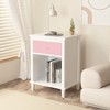 Rbied 26.77''H Wooden Nightstand with Drawer and Open Shelf for Kids, Adults - 4 of 4