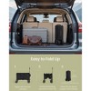 40-Gallon Heavy-Duty Foldable Utility Wagon with Removable Wheels, 330 lb Capacity, Compact Storage for Outdoor Use - 2 of 4