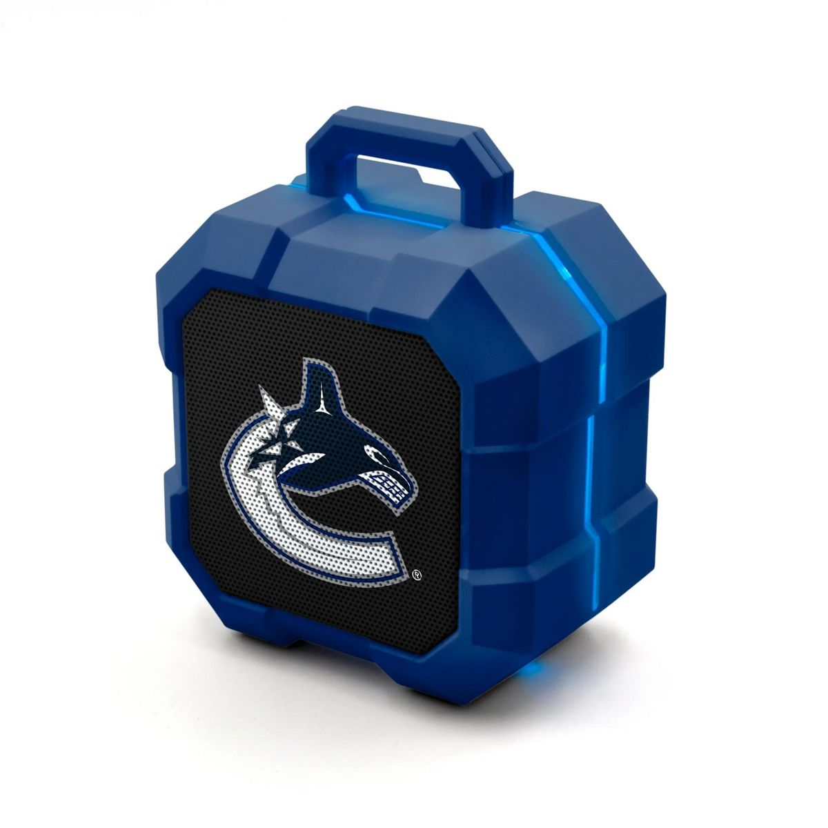 SOAR NHL Detroit Red Wings ShockBox LED Wireless Bluetooth Speaker- Vancouver Canucks
