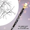 5ft Alpine Silver Artificial Christmas Tree with Warm White LED Lights Silver - 3 of 4