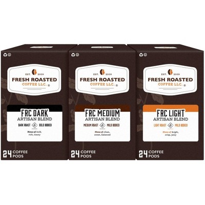 Fresh Roasted Coffee - Signature Blends Variety Pack - 72CT Single Serve Pods