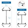 ECR4Kids Universal Cot Trolley, Black - 2 of 4